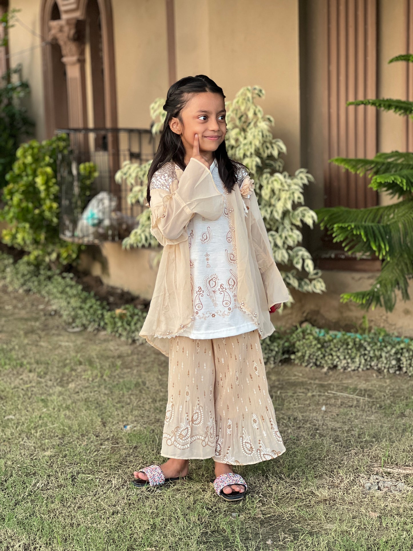 Gown Plazo Set - By Ayat World