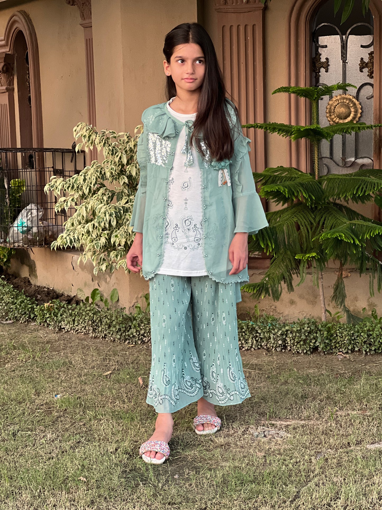 Gown Plazo Set - By Ayat World